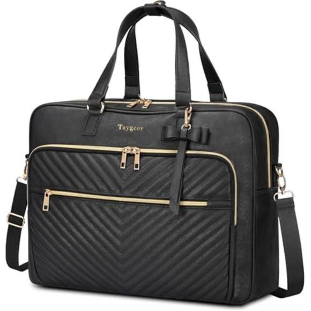 17 Inch Laptop Bag for Women, Convertible Briefcase Backpack Large Laptop Tote - Picture 1 of 6